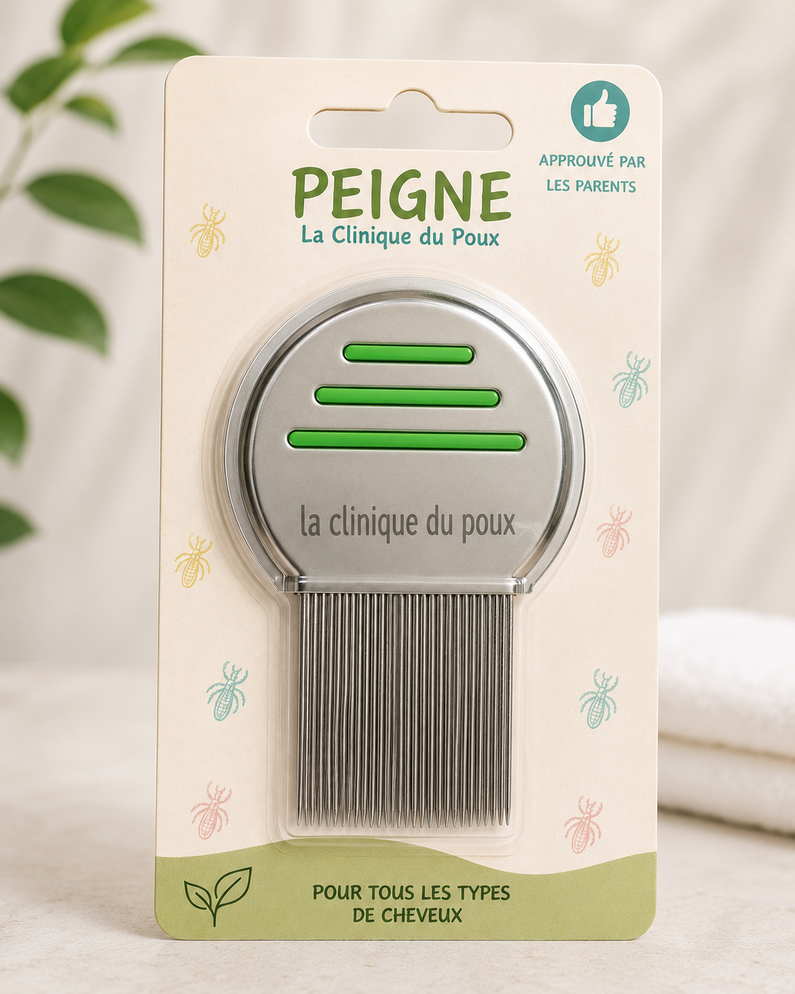 Peigne anti-poux – La Clinique du Poux